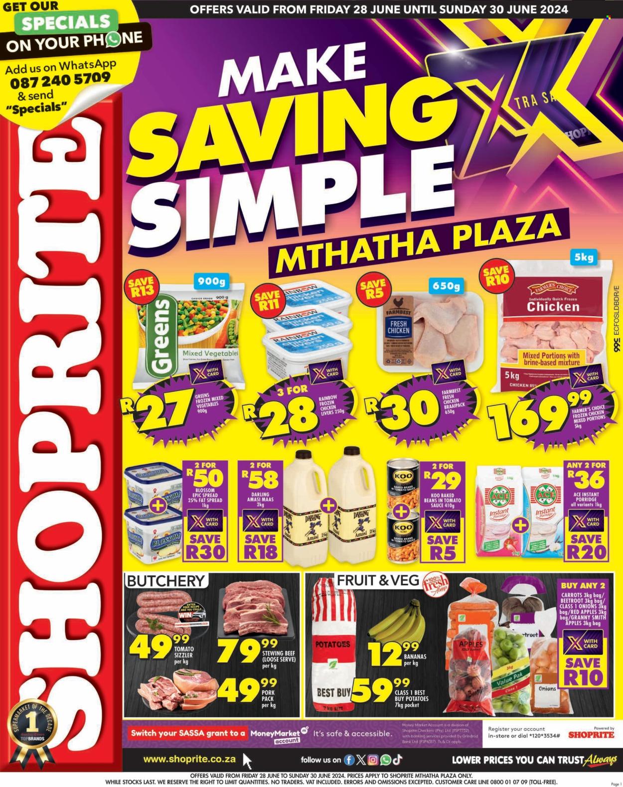 Shoprite specials - 28/06/2024 - 30/06/2024. Page 1