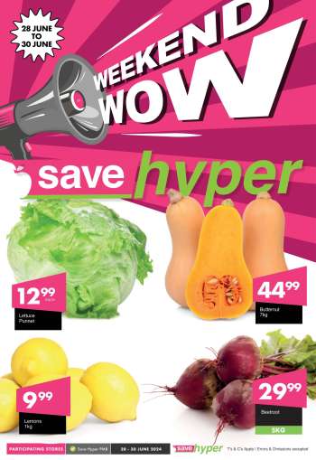 Save hyper catalogue  - 28/06/2024 - 30/06/2024.