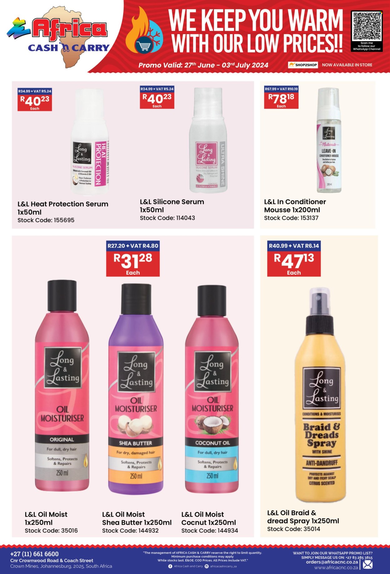 Africa Cash & Carry specials - 27/06/2024 - 03/07/2024. Page 1