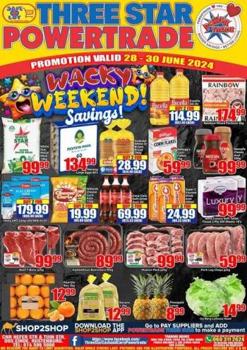 Three Star Cash and Carry catalogue  - 28/06/2024 - 30/06/2024.