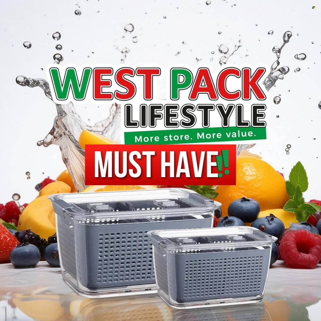 West Pack Lifestyle specials. Page 1