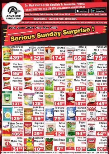 Advance Cash & Carry catalogue  - 30/06/2024 - 30/06/2024.