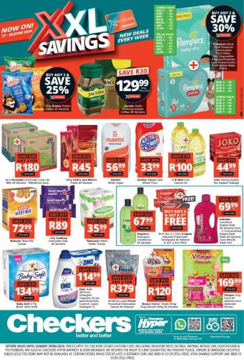 Checkers catalogue  - 27/06/2024 - 30/06/2024.