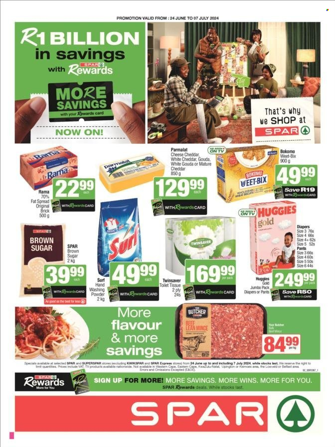 SPAR specials - 24/06/2024 - 07/07/2024. Page 1