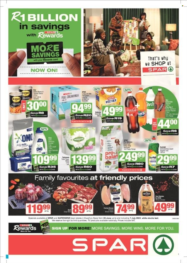 SPAR specials - 24/06/2024 - 07/07/2024. Page 1