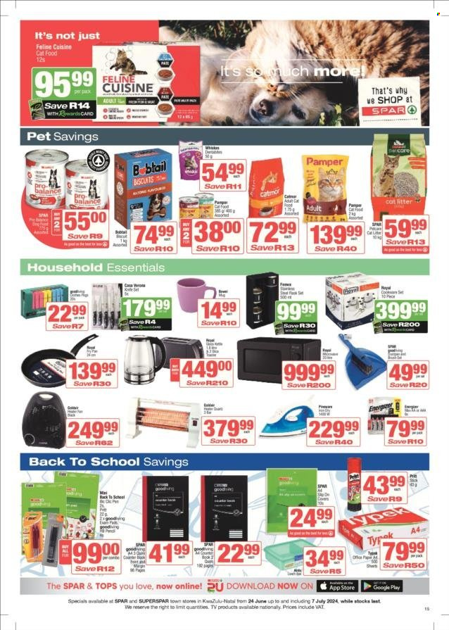SPAR specials - 24/06/2024 - 07/07/2024. Page 15