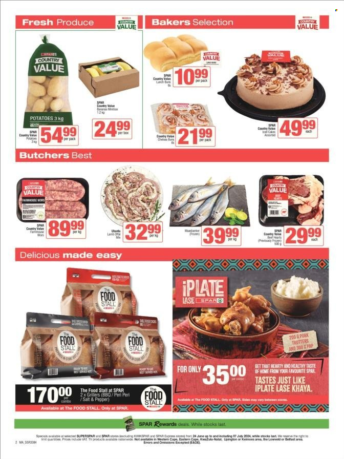 SPAR specials - 24/06/2024 - 07/07/2024. Page 2