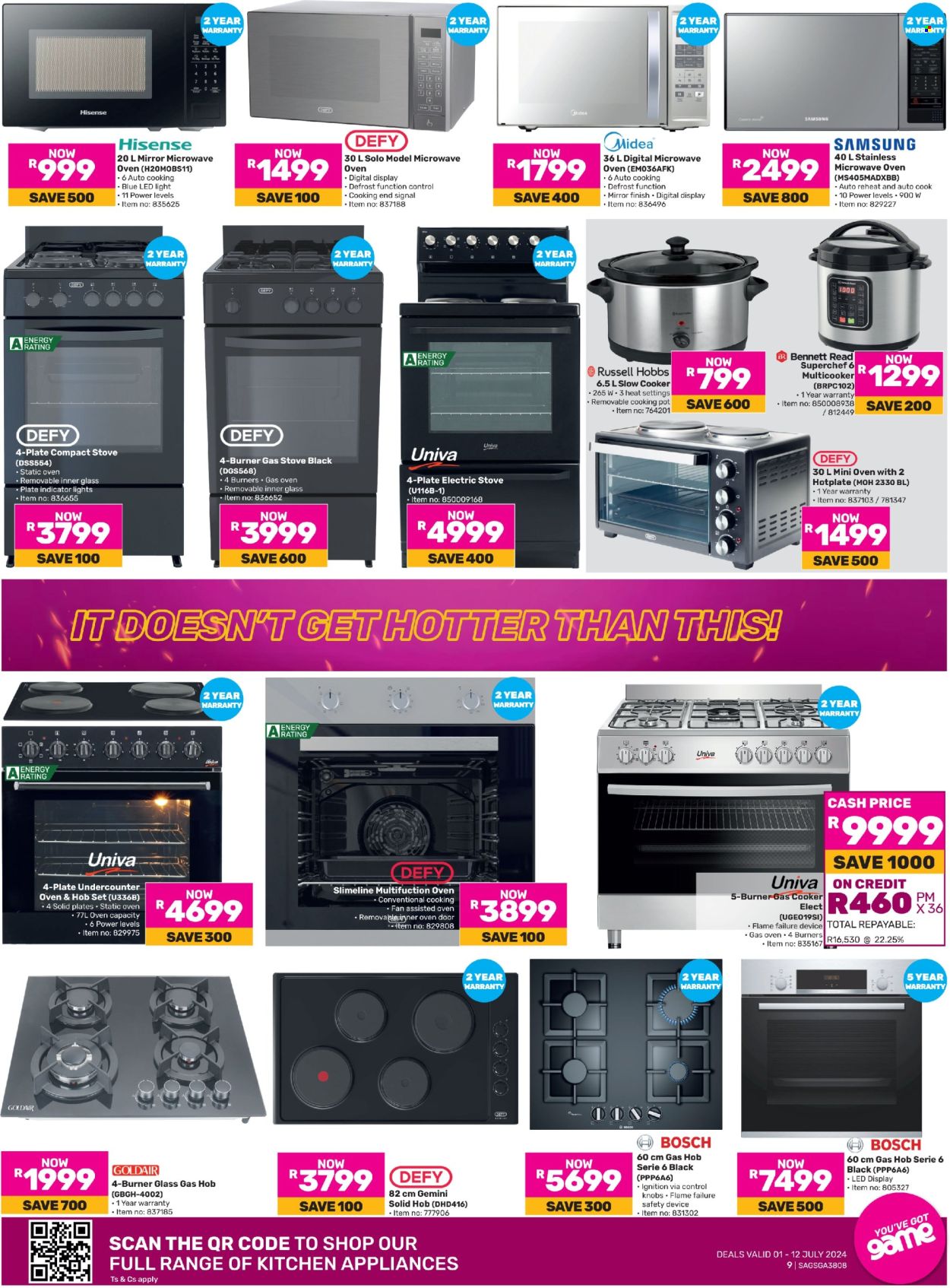 Game specials - 01/07/2024 - 12/07/2024. Page 9