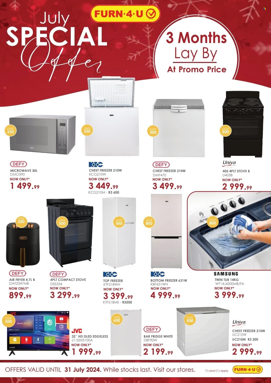 Furn 4 U specials - 01/07/2024 - 31/07/2024. Page 1