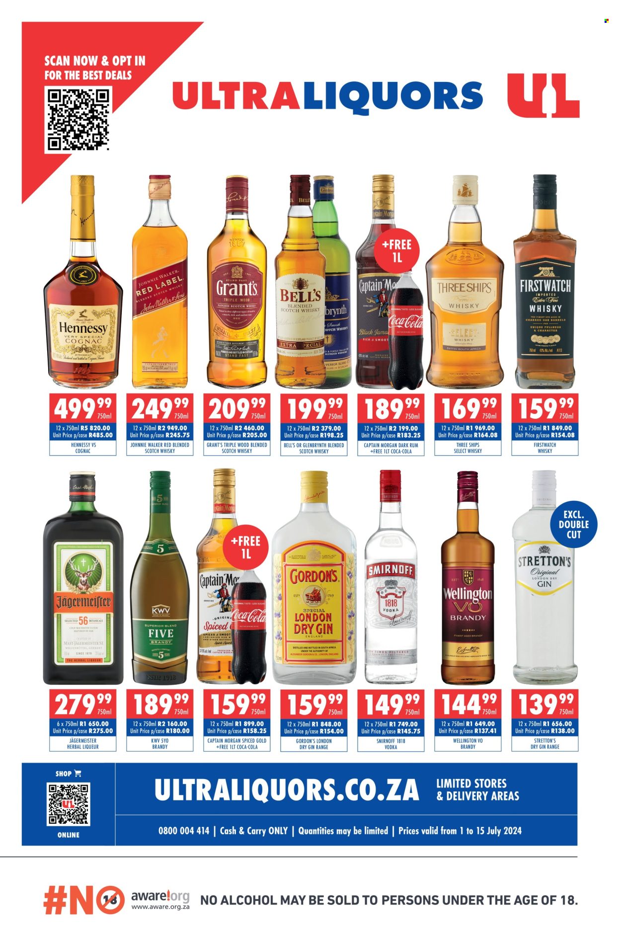Ultra Liquors specials - 01/07/2024 - 15/07/2024. Page 1