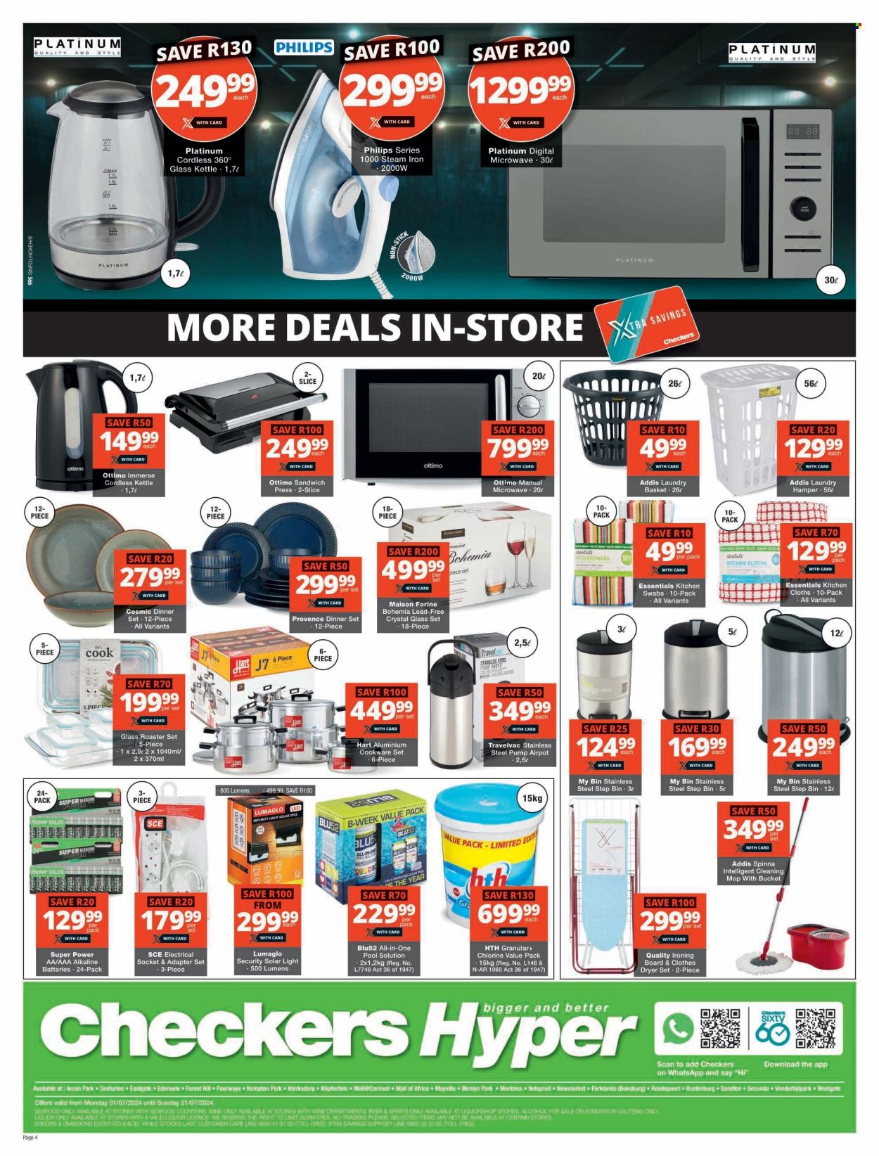 Checkers specials - 01/07/2024 - 21/07/2024. Page 4