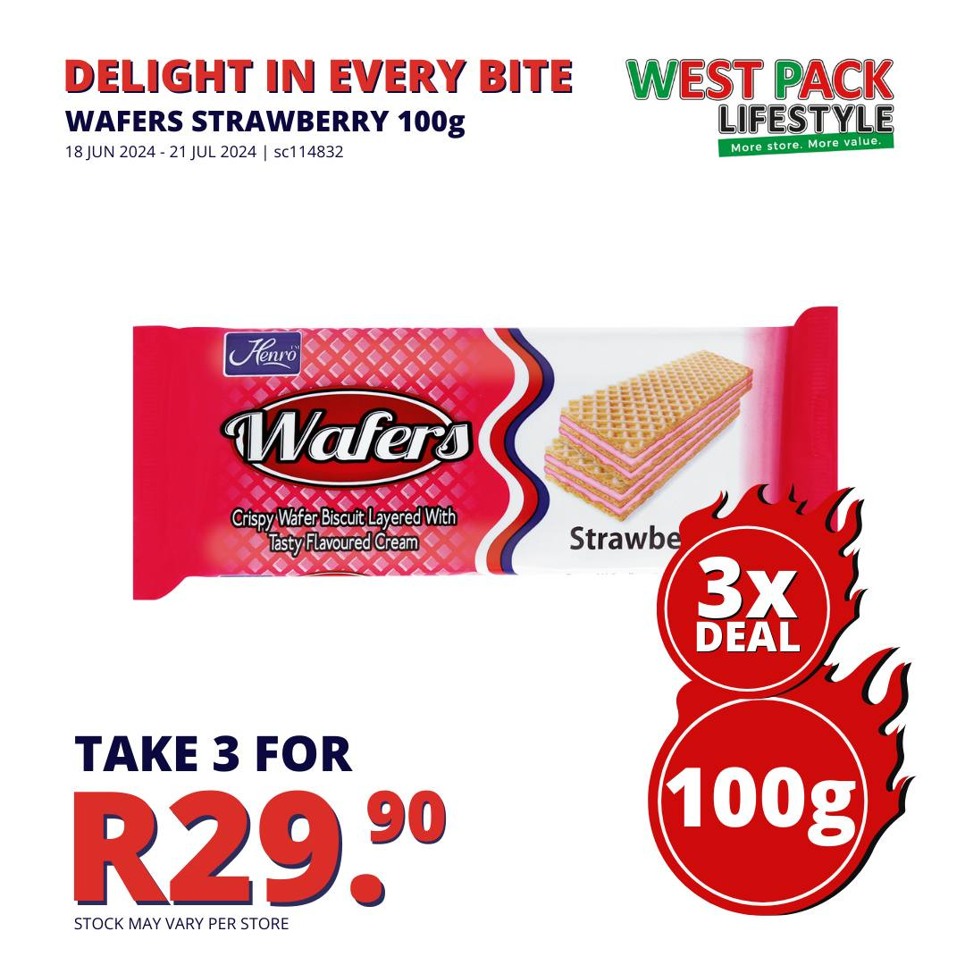 West Pack Lifestyle specials - 18/06/2024 - 21/07/2024. Page 4