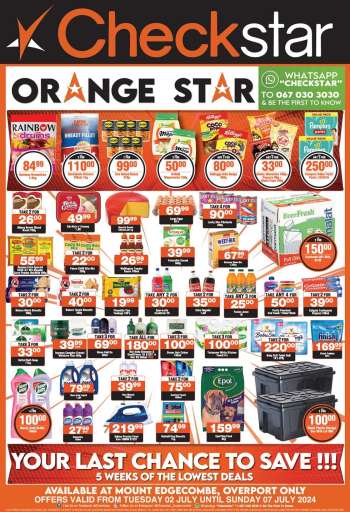 Checkstar catalogue  - 02/07/2024 - 07/07/2024.