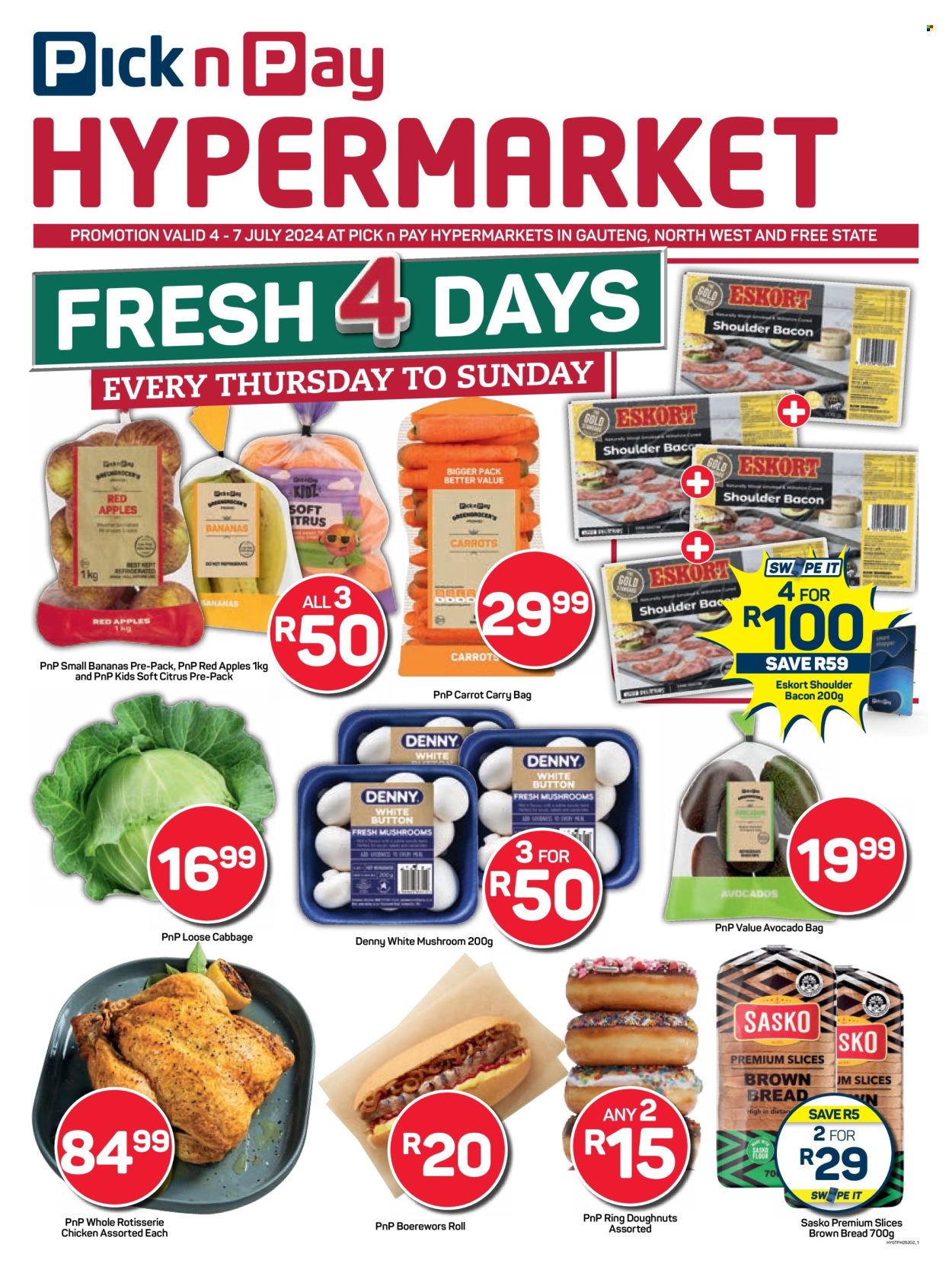 Pick n Pay Hypermarket specials - 04/07/2024 - 07/07/2024. Page 1