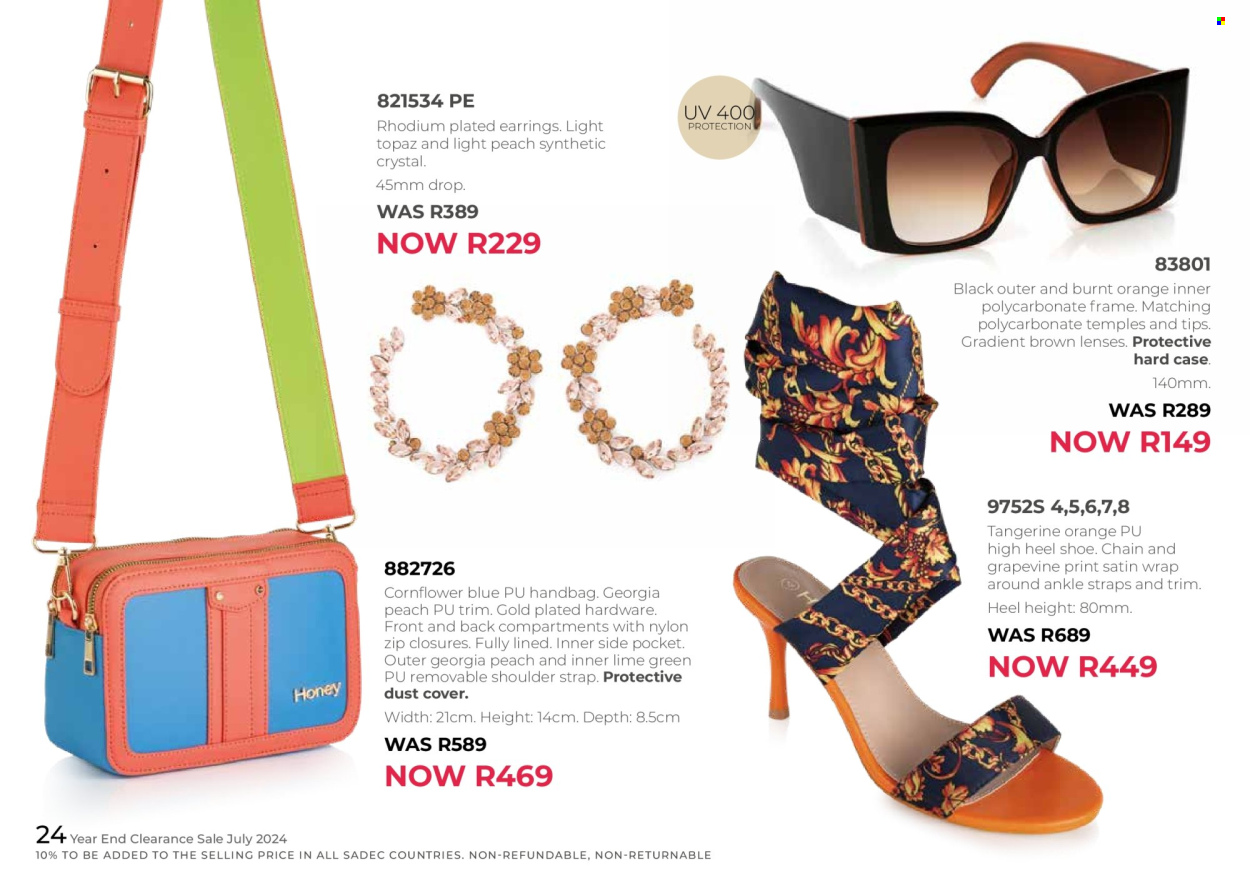 Honey specials. Page 26