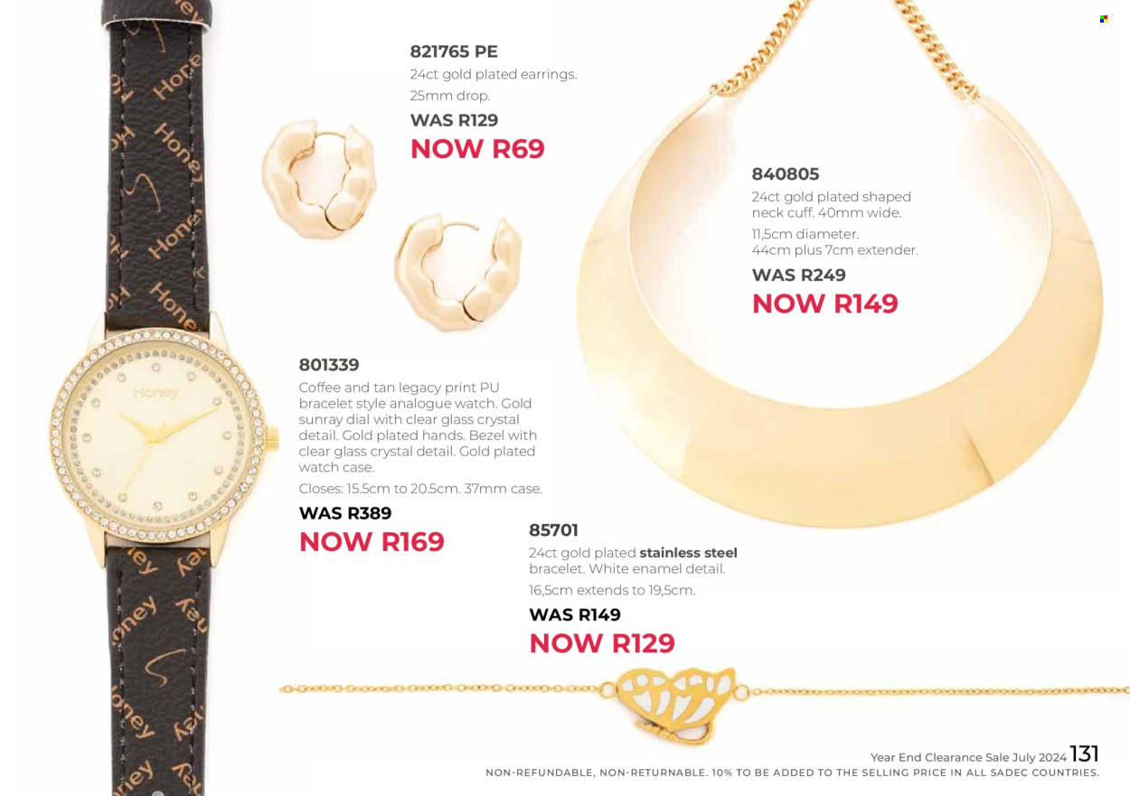 Honey specials. Page 133