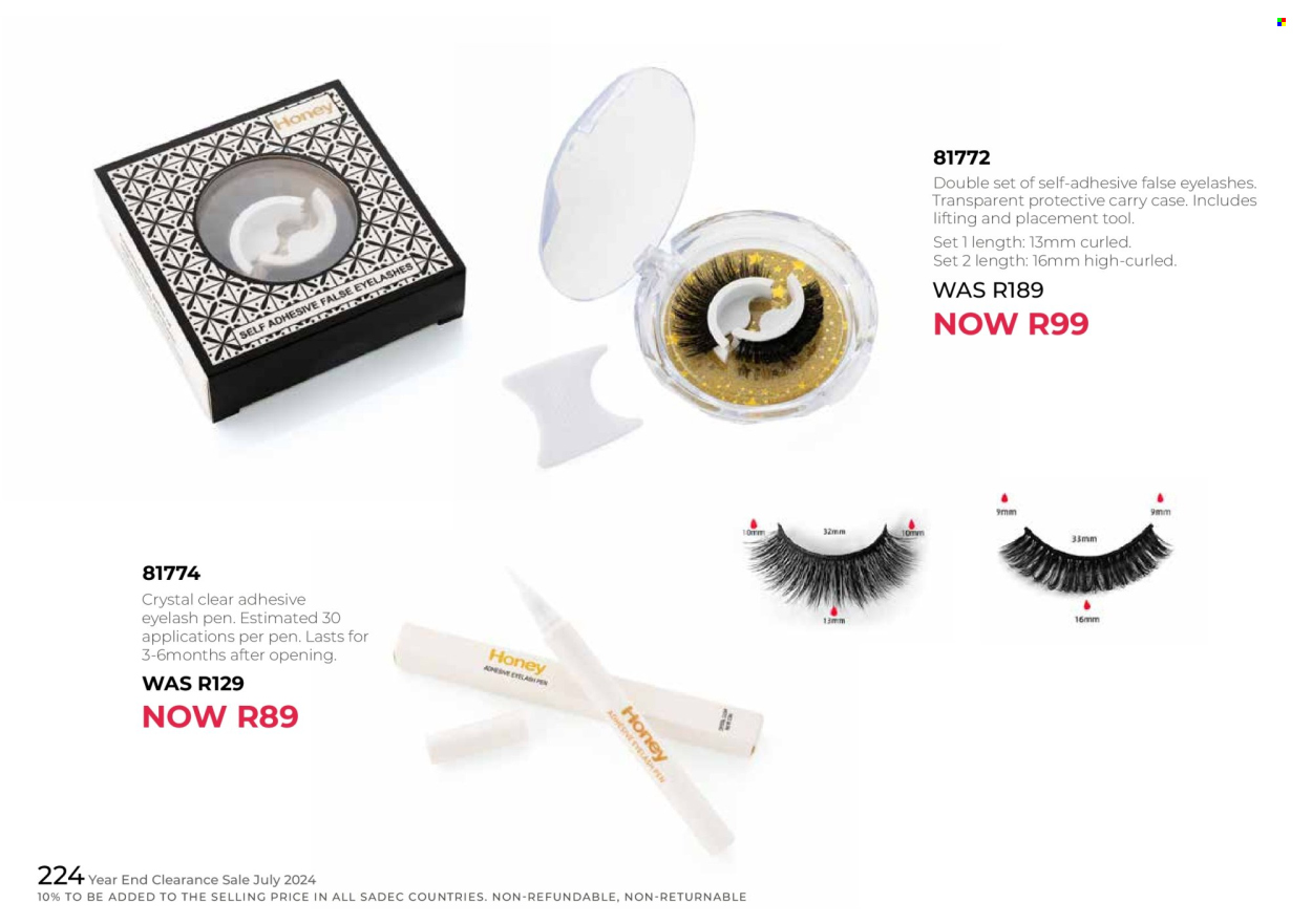 Honey specials. Page 226