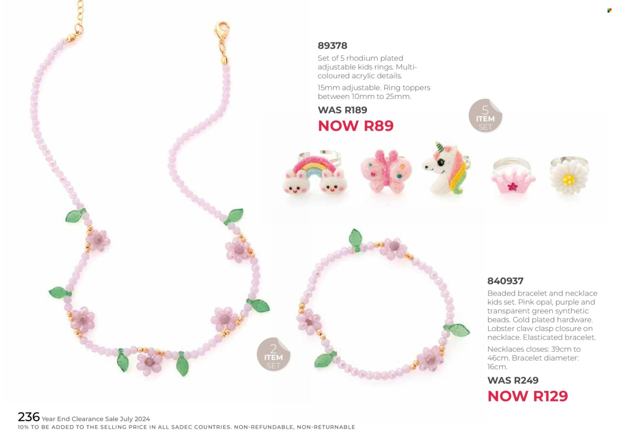 Honey specials. Page 238