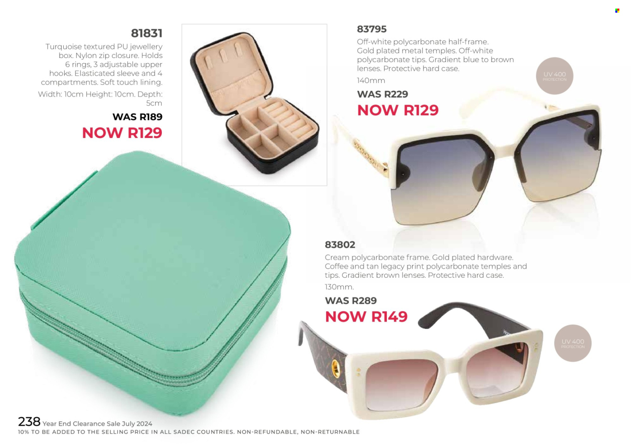 Honey specials. Page 240