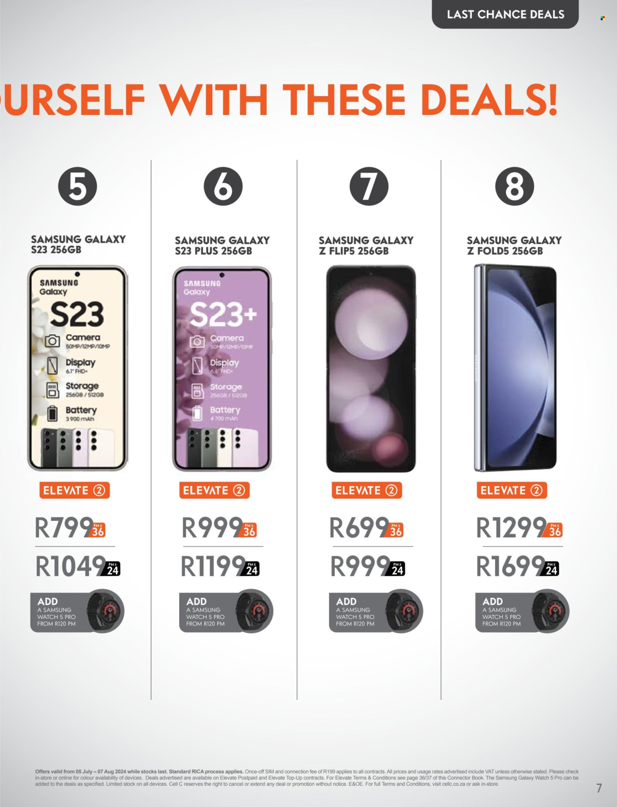 Cell C specials - 05/07/2024 - 07/08/2024. Page 7
