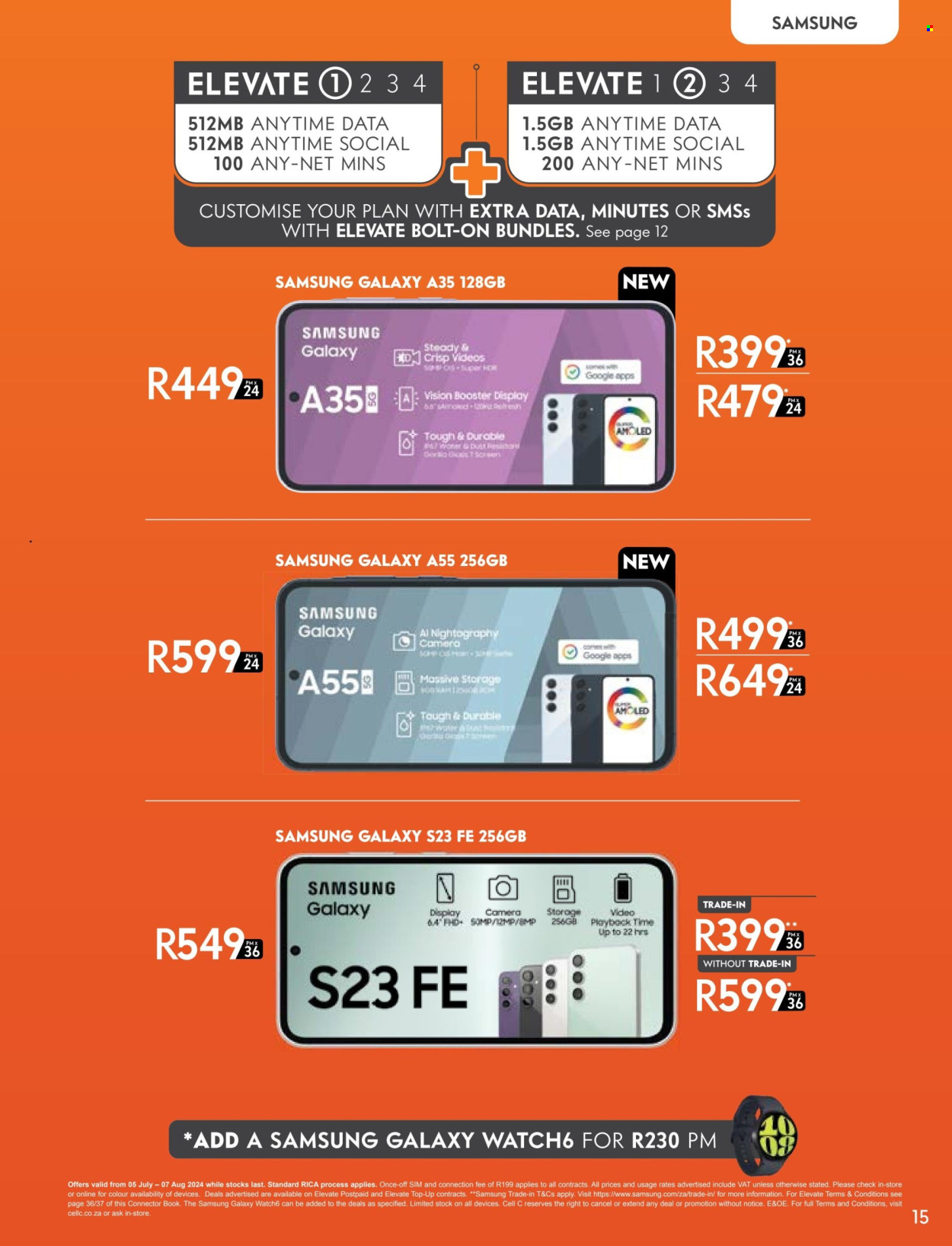 Cell C specials - 05/07/2024 - 07/08/2024. Page 15