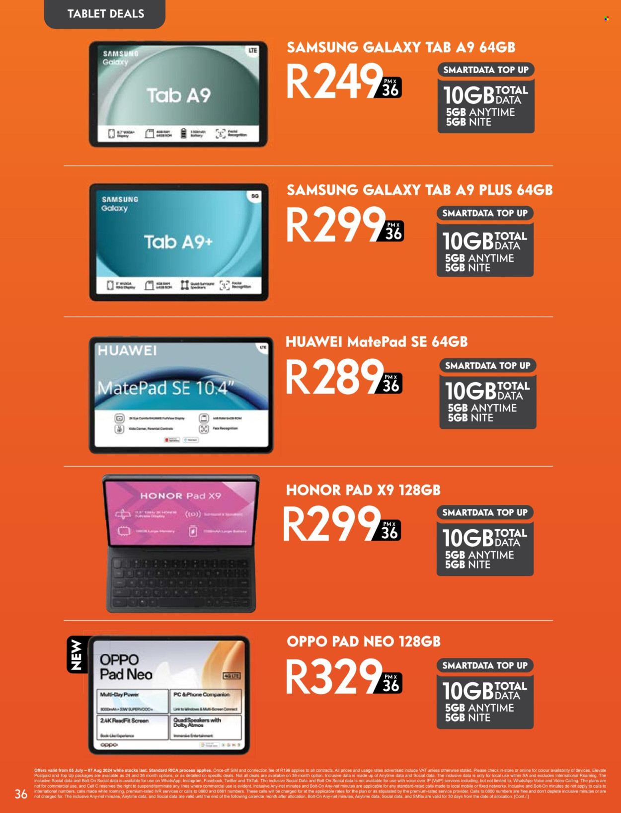 Cell C specials - 05/07/2024 - 07/08/2024. Page 36