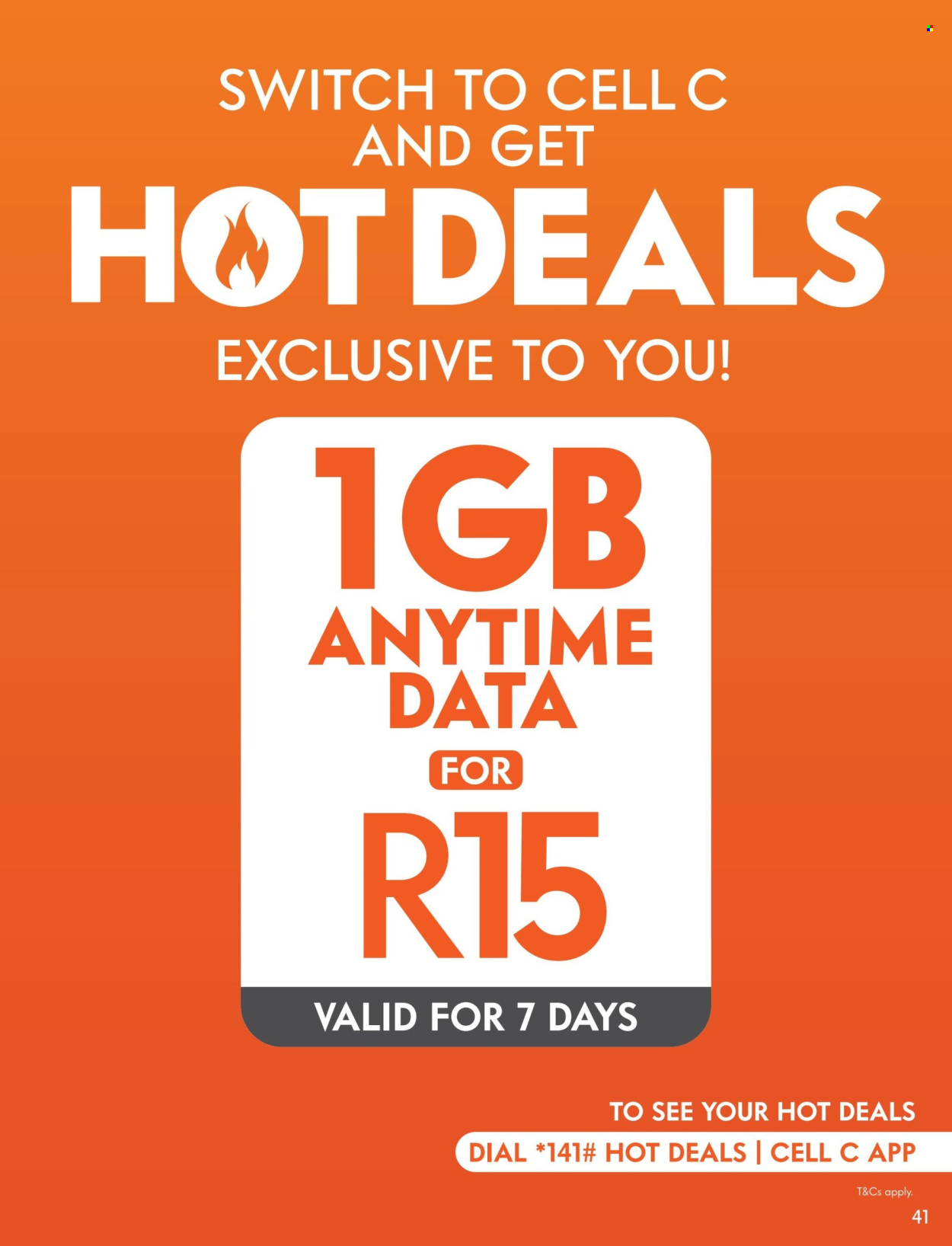 Cell C specials - 05/07/2024 - 07/08/2024. Page 41