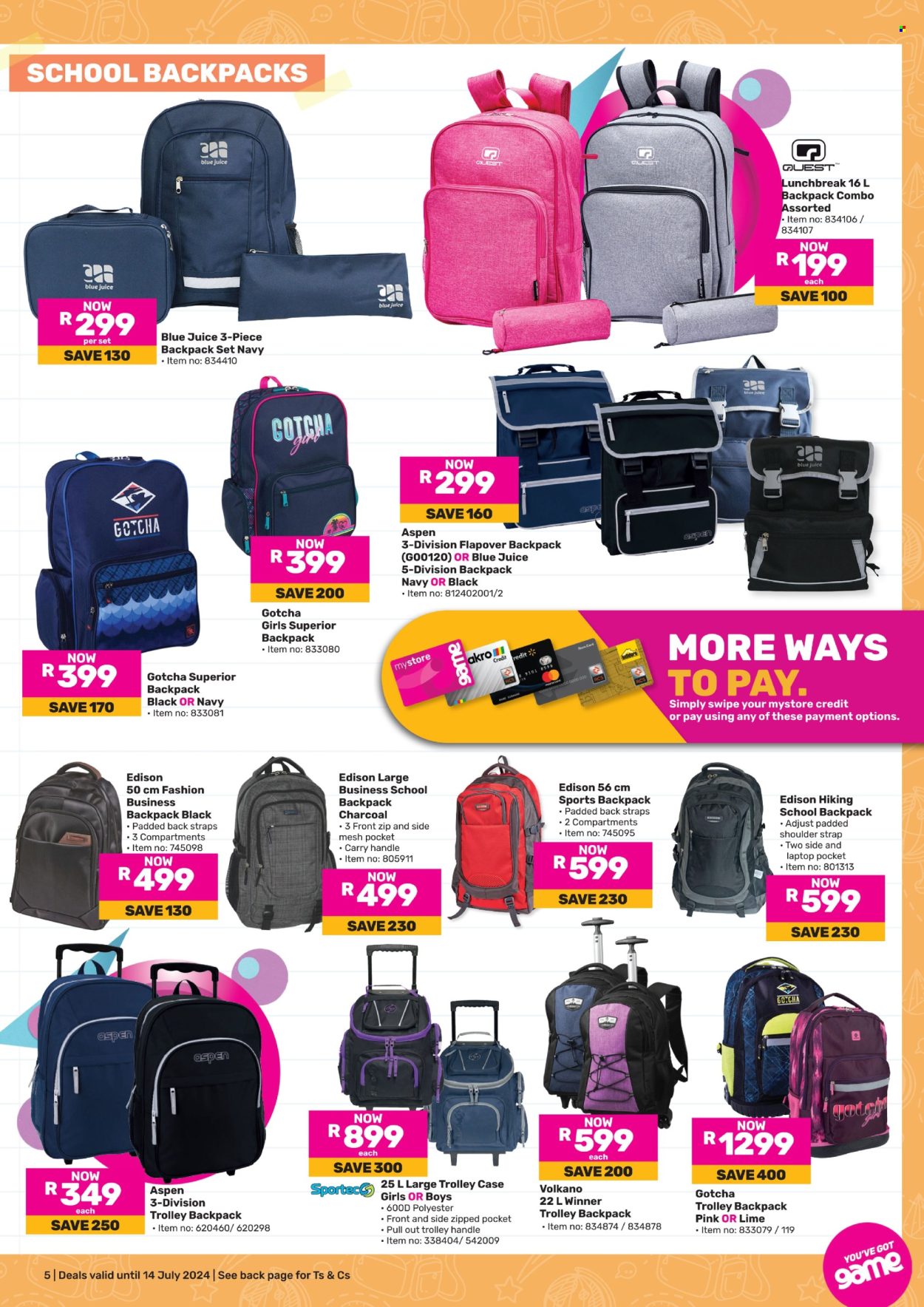 Game specials - 05/07/2024 - 14/07/2024. Page 5