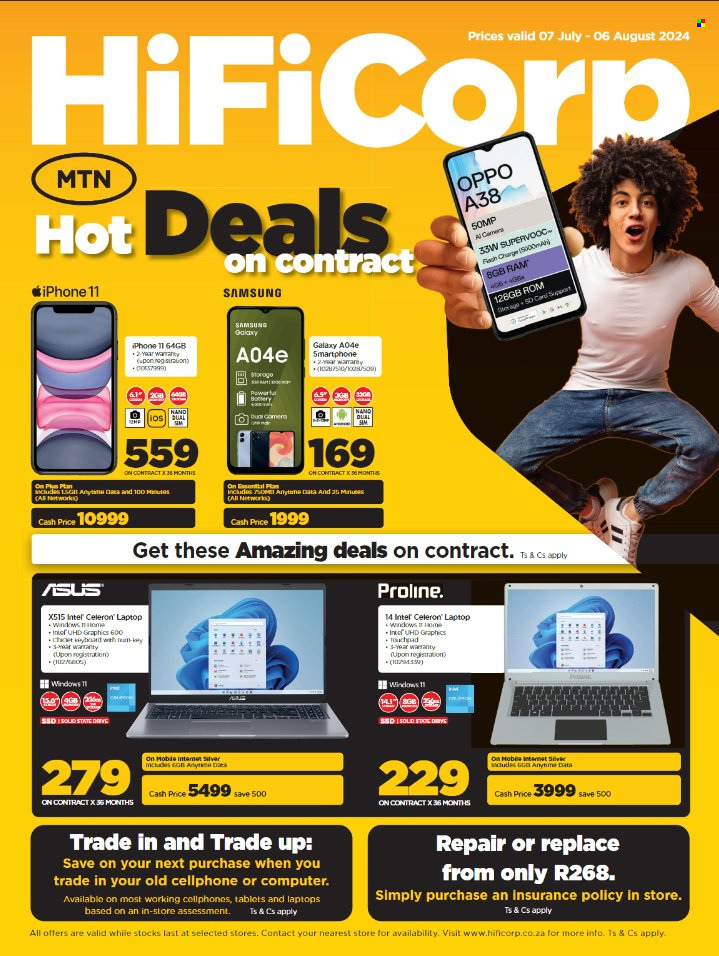 HiFi Corp specials - 07/07/2024 - 06/08/2024. Page 1