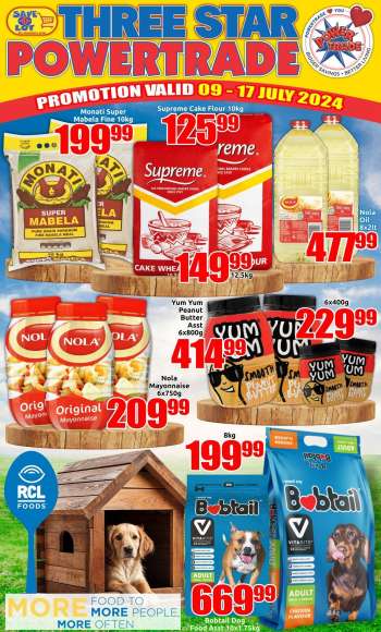 Three Star Cash and Carry catalogue  - 09/07/2024 - 17/07/2024.