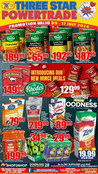 Three Star Cash and Carry specials - 09/07/2024 - 17/07/2024. Page 3