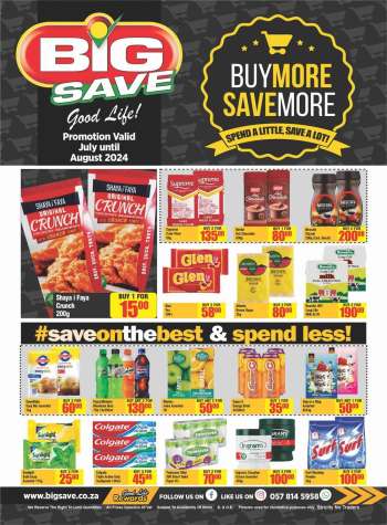 Big Save catalogue  - 01/07/2024 - 31/08/2024.
