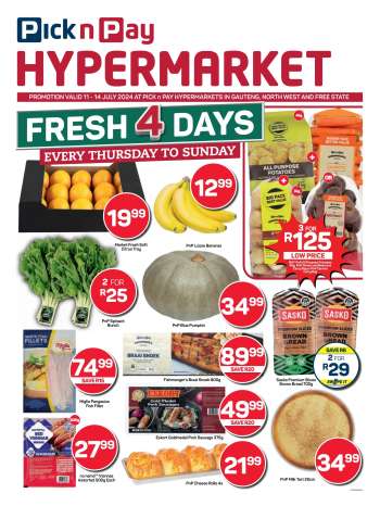 Pick n Pay Hypermarket catalogue  - 11/07/2024 - 14/07/2024.
