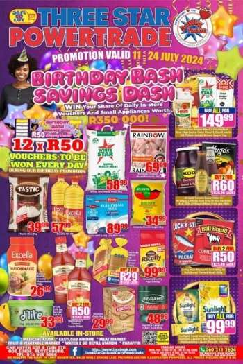 Three Star Cash and Carry catalogue  - 11/07/2024 - 24/07/2024.