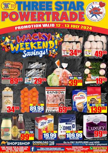 Three Star Cash and Carry catalogue  - 12/07/2024 - 13/07/2024.