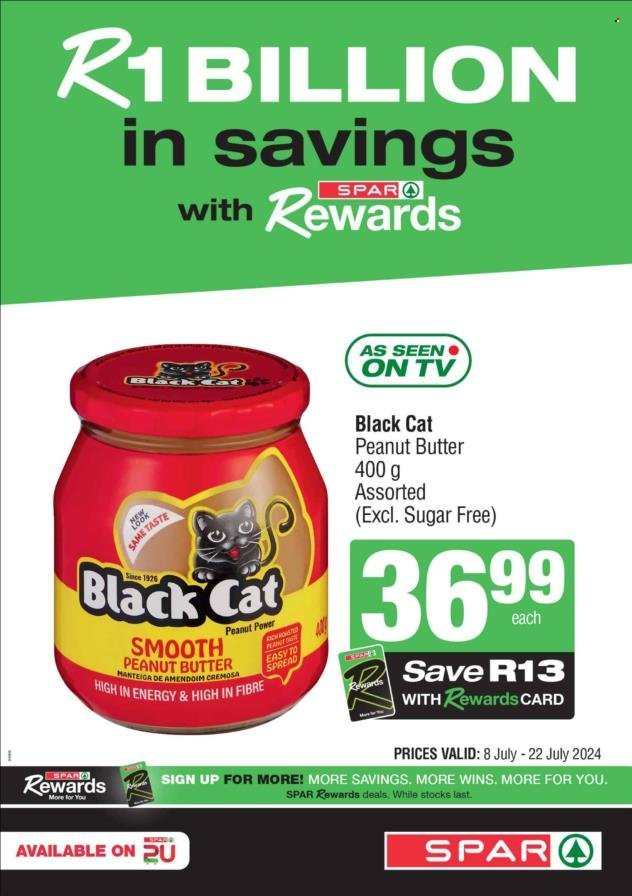 SPAR specials - 08/07/2024 - 22/07/2024. Page 1