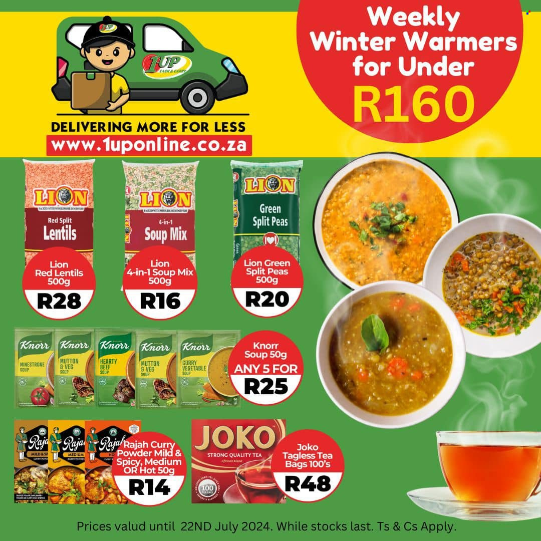 1UP Cash & Carry specials - 14/07/2024 - 22/07/2024. Page 1