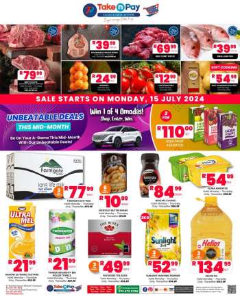 Take n Pay catalogue  - 15/07/2024 - 21/07/2024.
