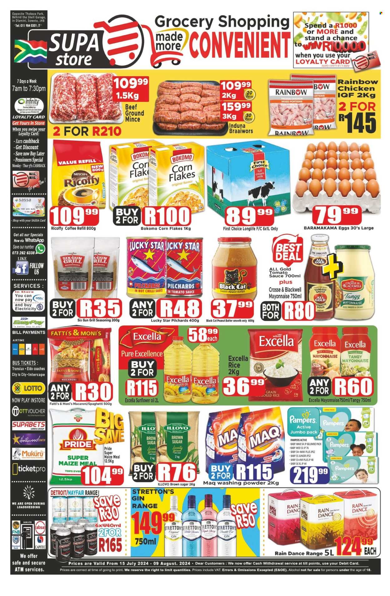 Supa Store specials - 15/07/2024 - 09/08/2024. Page 1