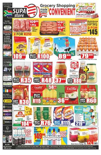 Supa Store catalogue  - 15/07/2024 - 09/08/2024.