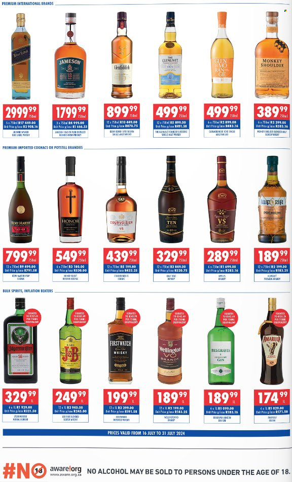 Liberty Liquors specials - 16/07/2024 - 31/07/2024. Page 2