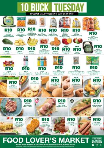Food Lover's Market catalogue  - 15/07/2024 - 15/07/2024.