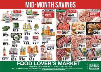 Food Lover's Market catalogue  - 15/07/2024 - 21/07/2024.