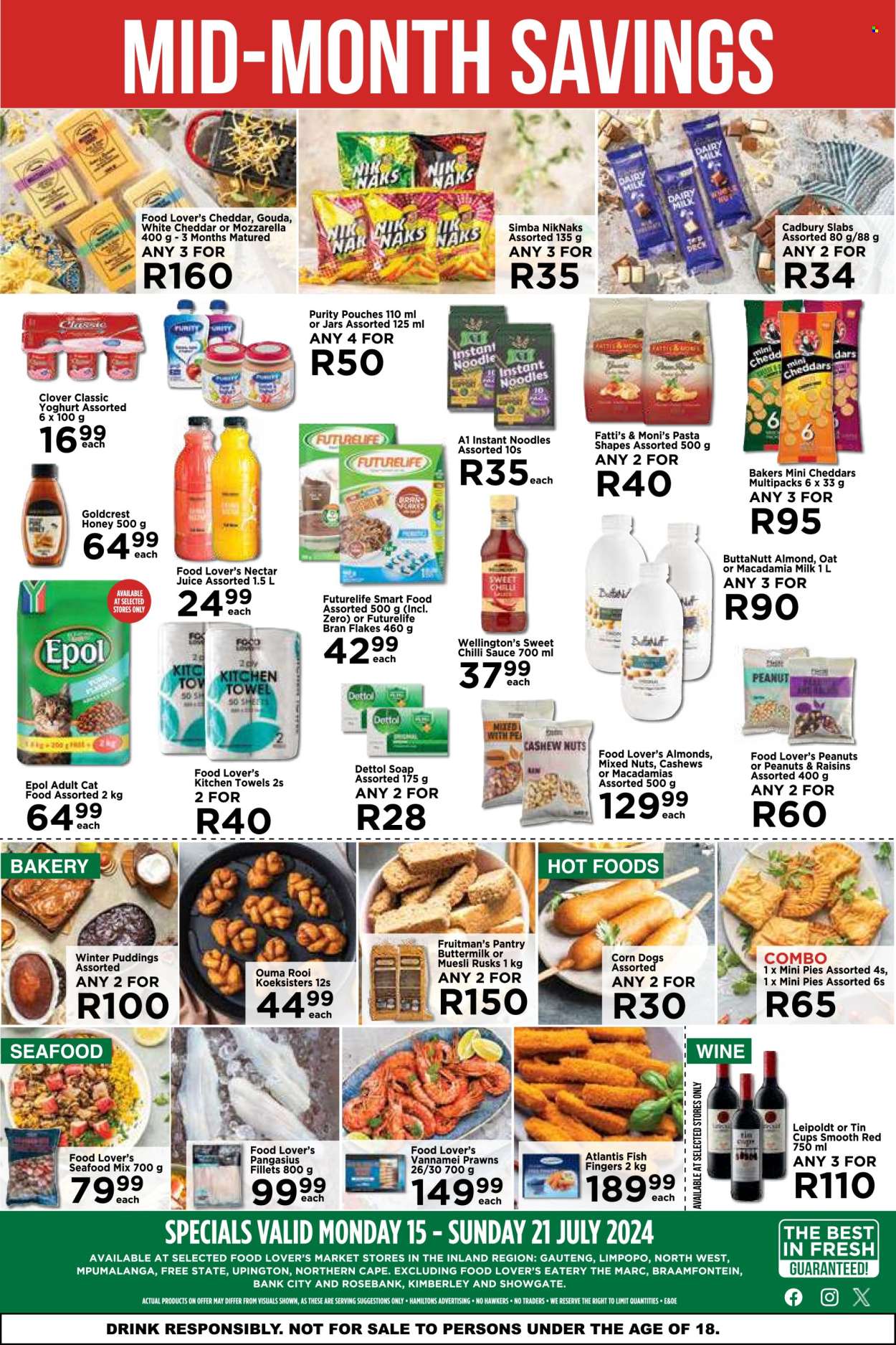 Food Lover's Market specials - 15/07/2024 - 21/07/2024. Page 1
