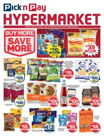 Pick n Pay Hypermarket catalogue  - 24/06/2024 - 23/07/2024.