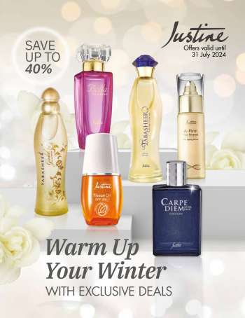 Justine catalogue  - 17/07/2024 - 31/07/2024.