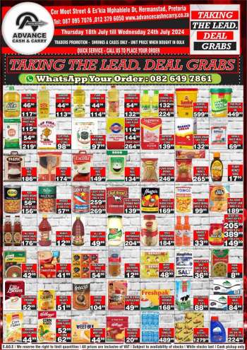 Advance Cash & Carry catalogue  - 18/07/2024 - 24/07/2024.
