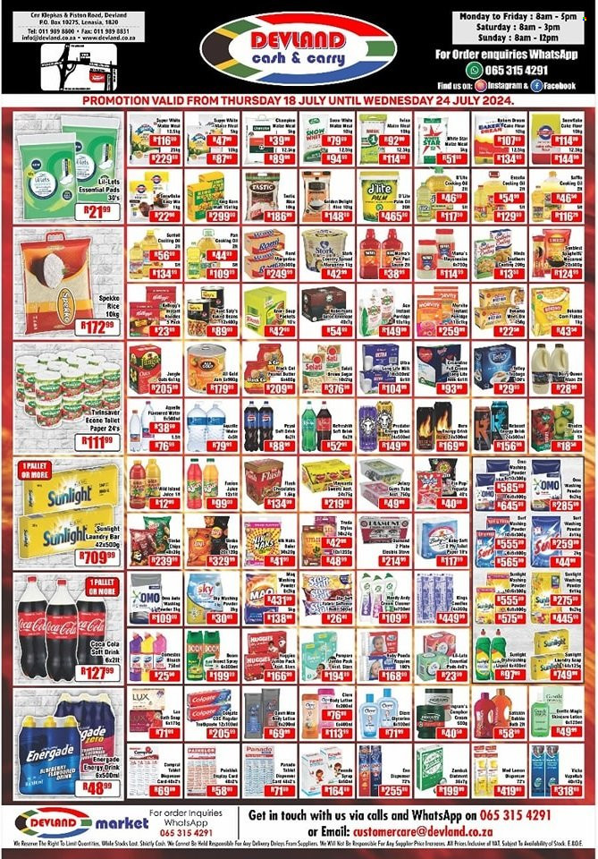 Devland specials - 18/07/2024 - 24/07/2024. Page 1