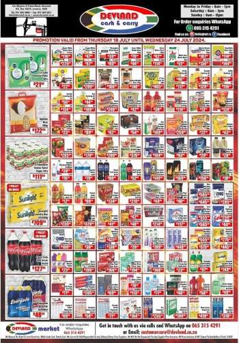 Devland catalogue  - 18/07/2024 - 24/07/2024.
