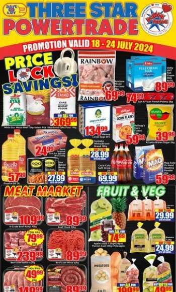 Three Star Cash and Carry catalogue  - 18/07/2024 - 24/07/2024.